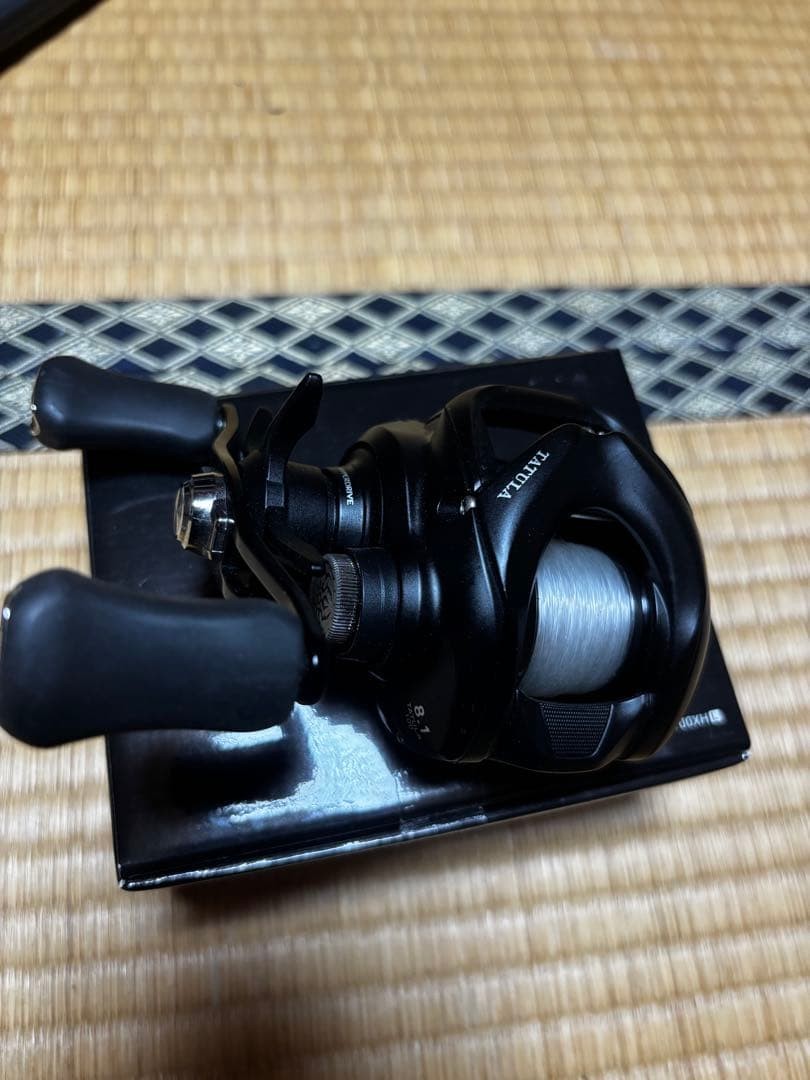 DAIWA TATULA TW 100 XHL Fishing Reel Right Hand 8.1 Gear Ratio Black