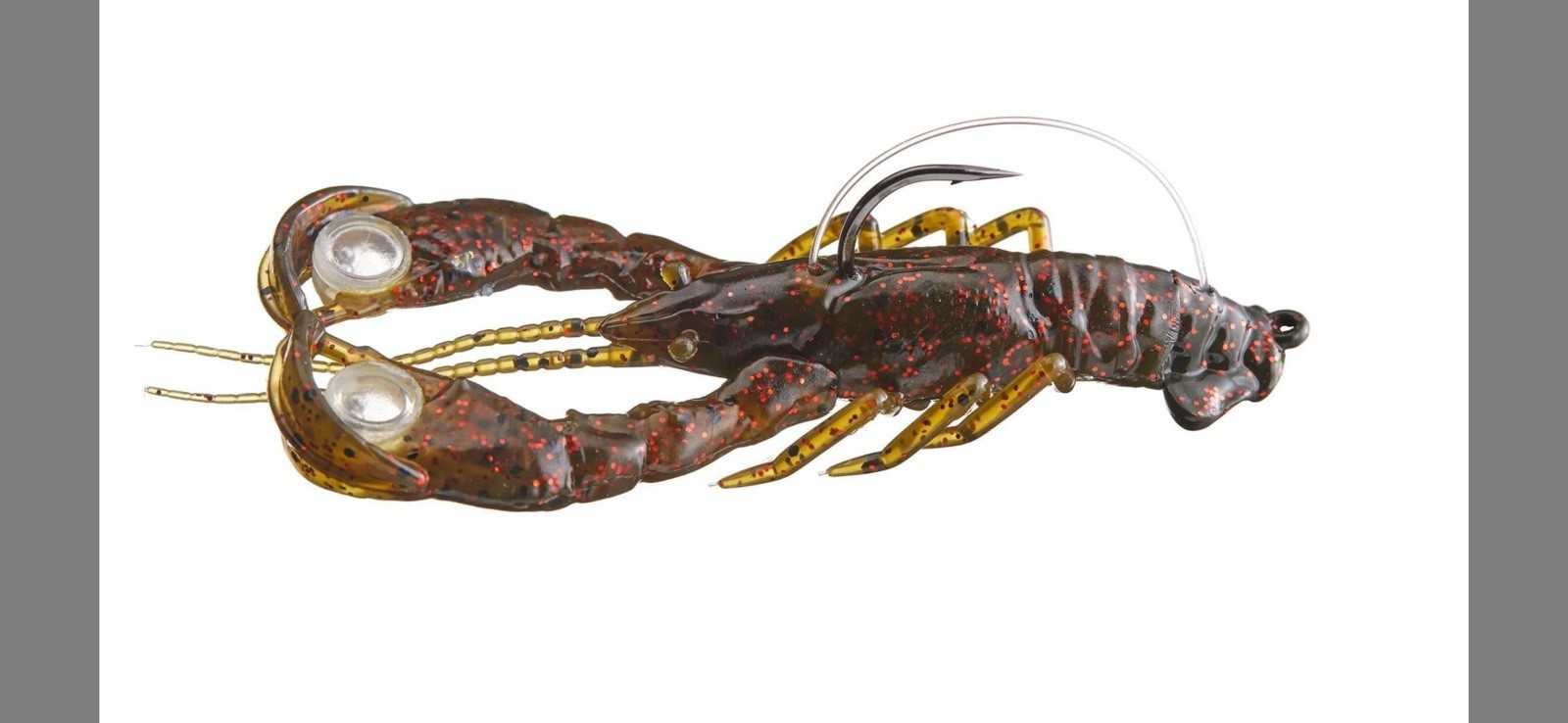 Berkley PowerBait Clatter Craw 1/2oz  3.5”  Watermelon Red