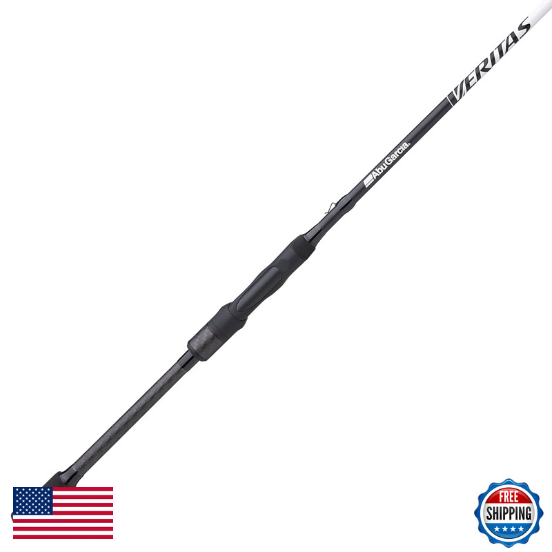 Abu Garcia 66 Veritas Spinning Fishing Rod 2 Piece Rod 8-14 Lb Line Rating