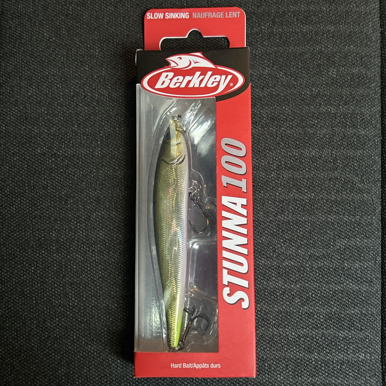 Berkley Stunna 100 3 1/32” 3/8oz 3’-6’ Depth “slow Sinking” Nebu.