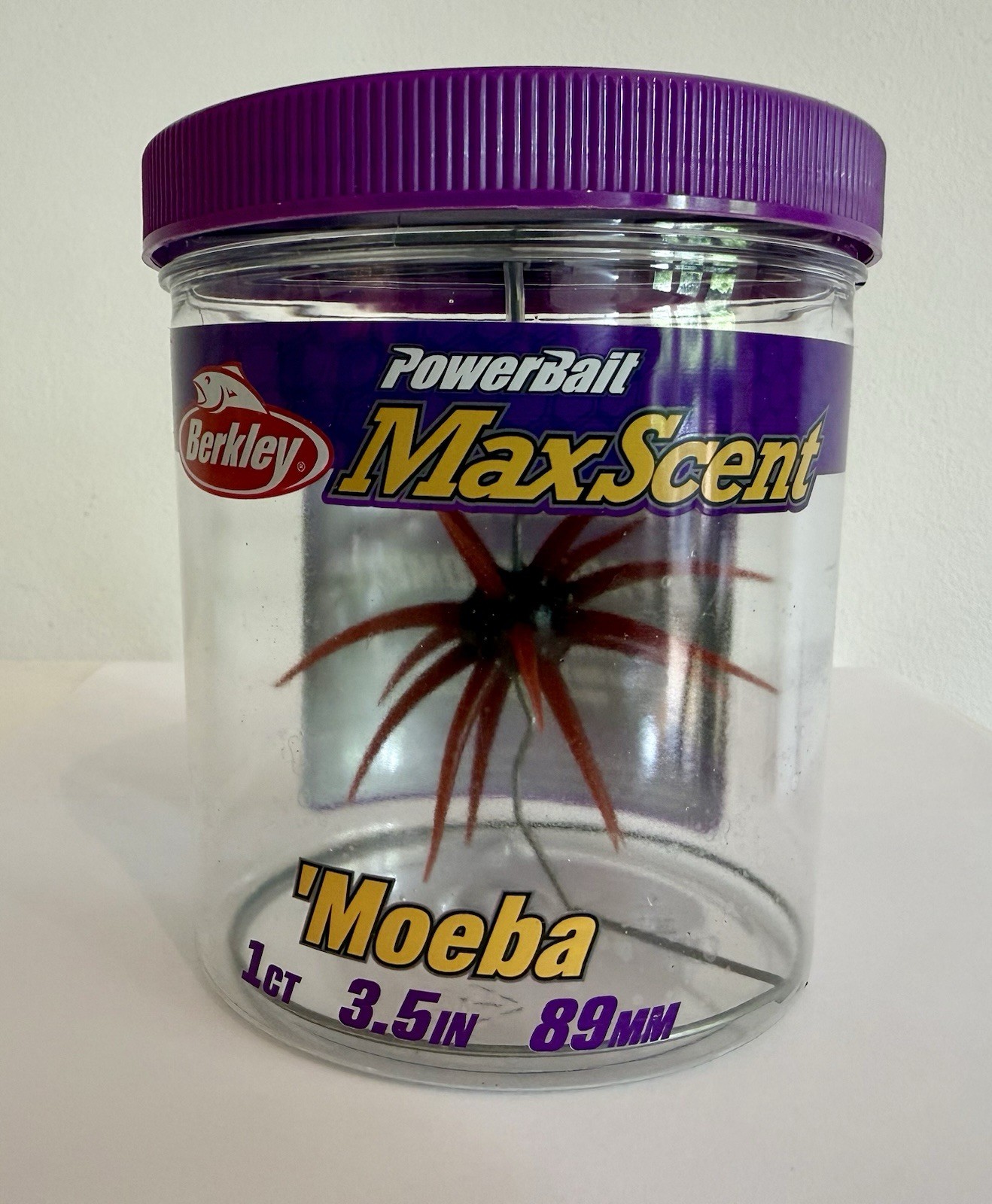 Berkley PowerBait MaxScent ‘Moeba Bloodshot Soft Plastic Urchin Bait 3.5in