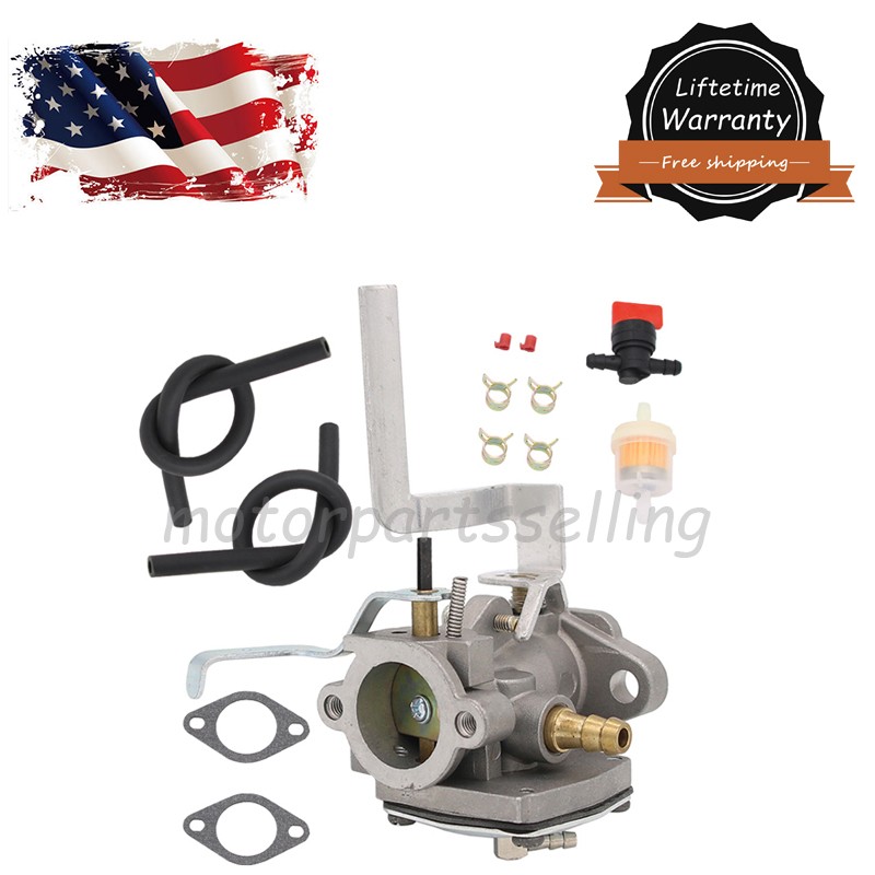 Carburetor Kit For Tecumseh Jiffy Ice Auger Model 30 31 AV520 Rep 640290 640263