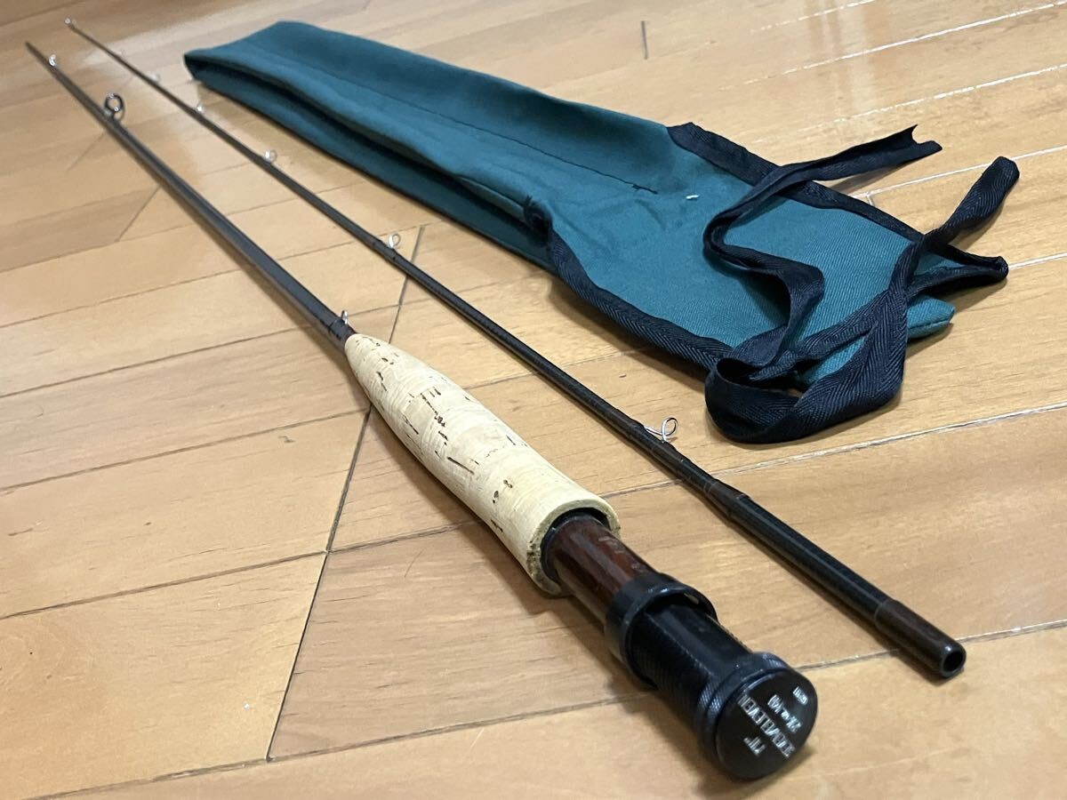 ORVIS SUPERFINE GRAPHITE SEVEN ELEVEN 7’11” 4 2.1/2oz Fly Fishing Rod Serial 029