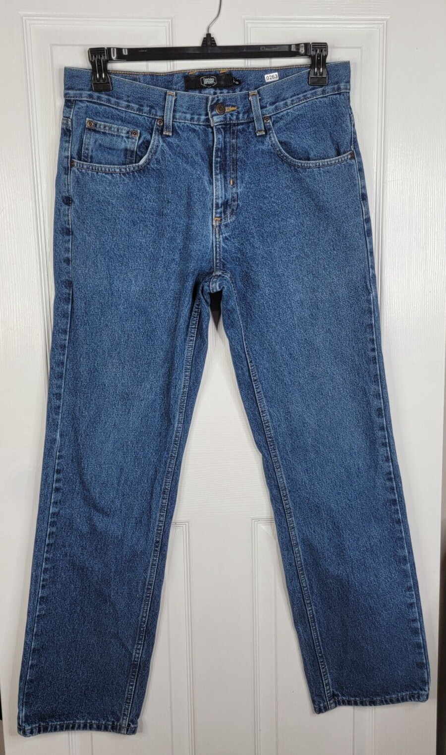 Mens Berkley Jensen Jeans Cotton Work Pants Straight Leg Size 32Wx32L