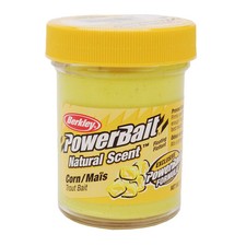 Berkley PowerBait Natural Scent Trout Bait Yellow 1.75oz Fishing Hook