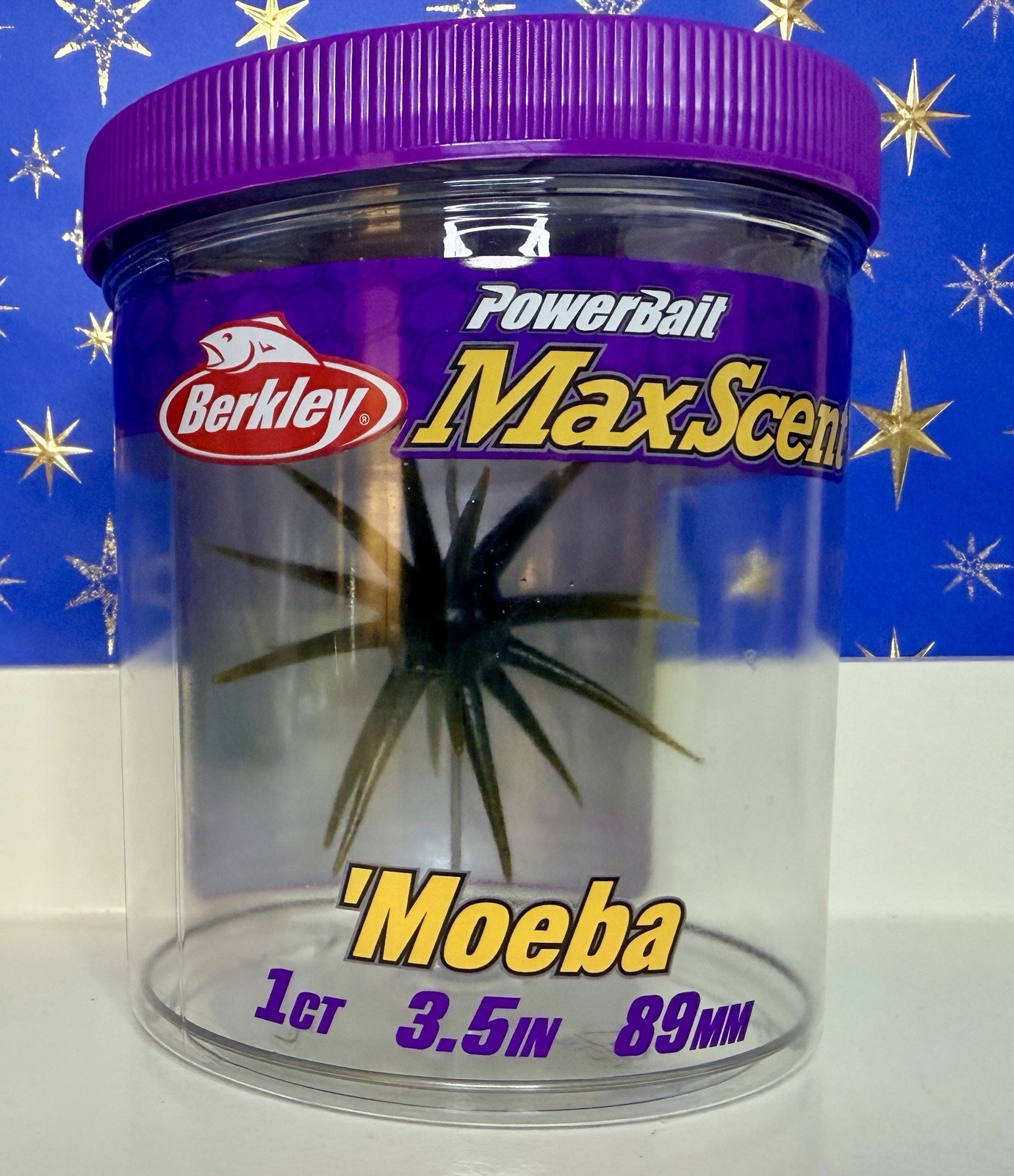 Berkley PowerBait MaxScent GREEN PUMPKIN New 3.5” Sealed