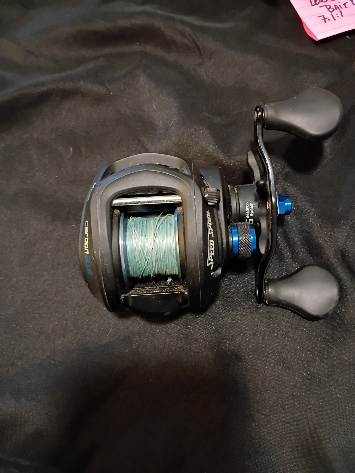 Lews CB15H Speed Spool Carbon Blue Reel( 7 .1:1 Ratio ) Right Handed